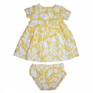 CARTER'S Floral Summer 2 Piece Dress Size 6 mons